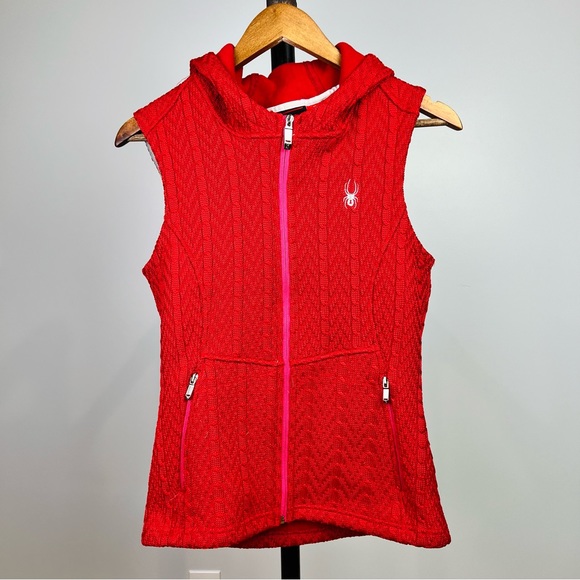 Spyder Core Sweater Hooded Vest - Picture 1 of 7